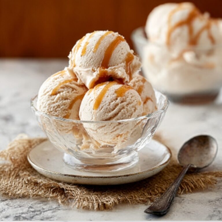 Homemade Salted Caramel Ice Cream Recipe