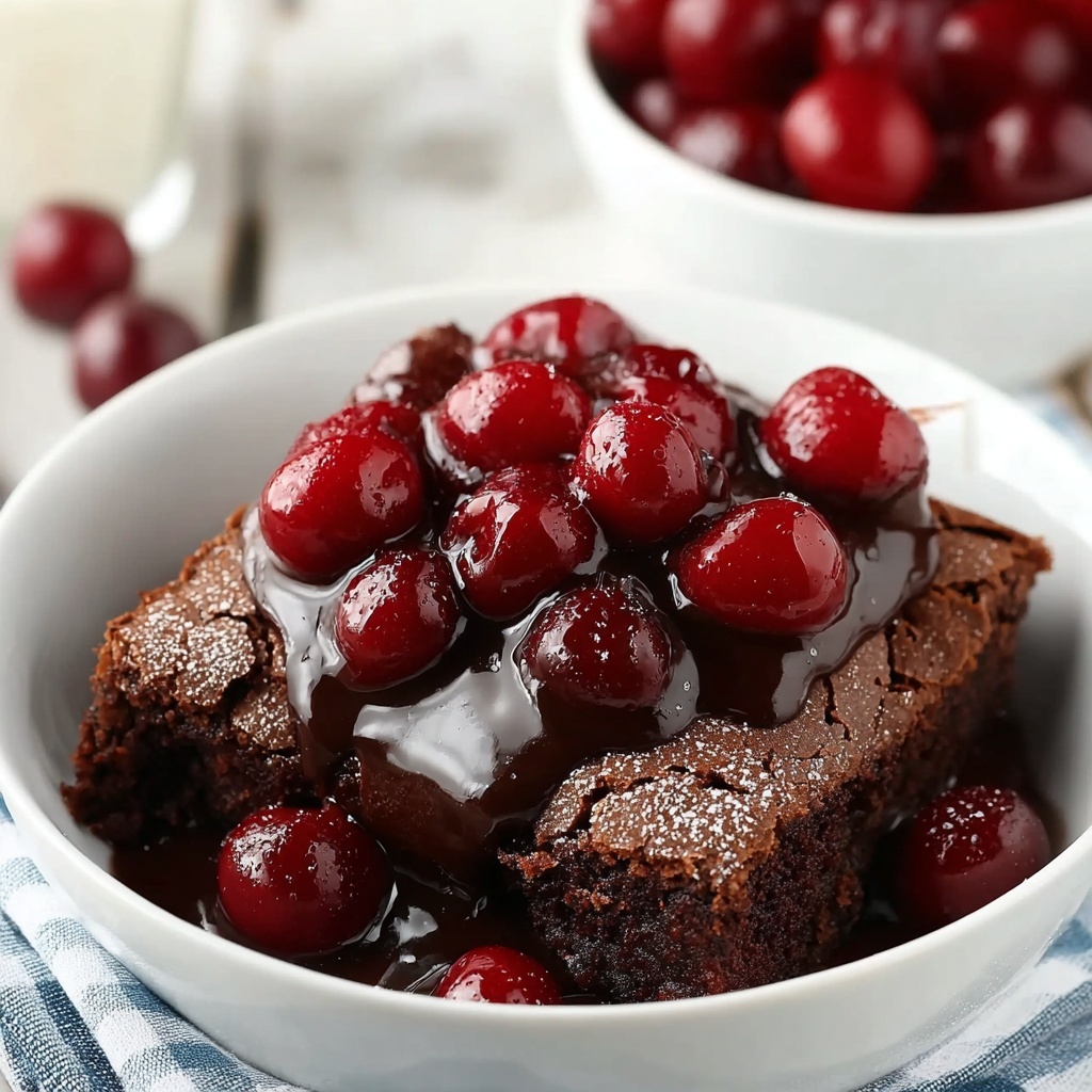 Chocolate Cherry Dump Cake Recipe 5 Chocolate Cherry Dump Cake Recipe - Recipe Image