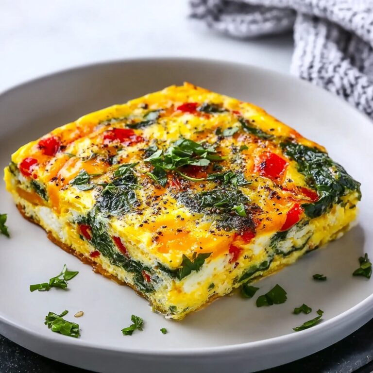 Cheesy Protein-Packed Egg Frittata Recipe