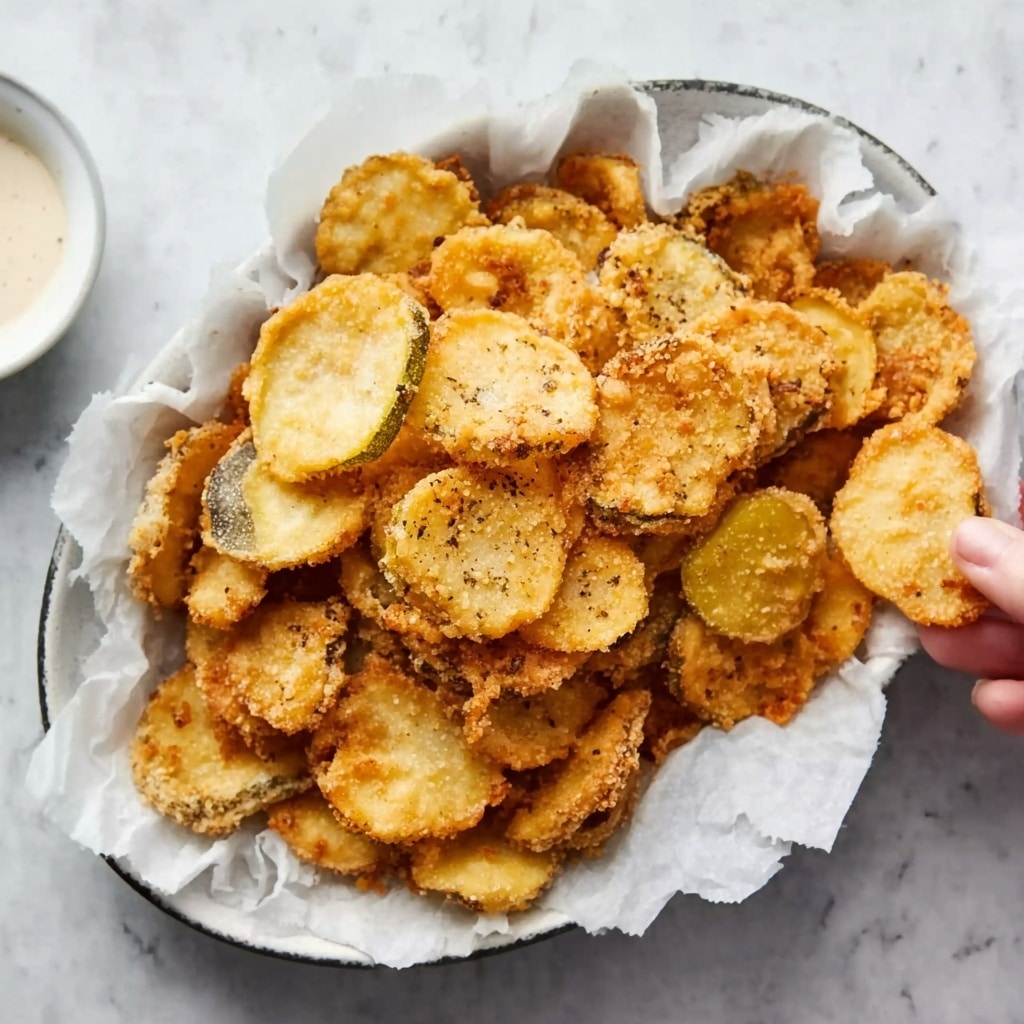 Crispy Deep Fried Pickles Recipe
