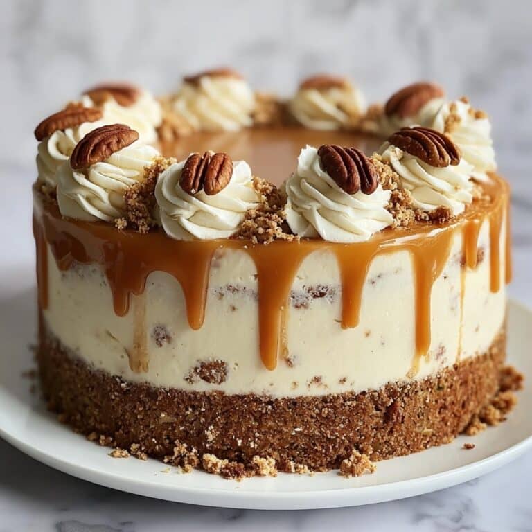 Caramel Pecan Carrot Heaven Cake Recipe