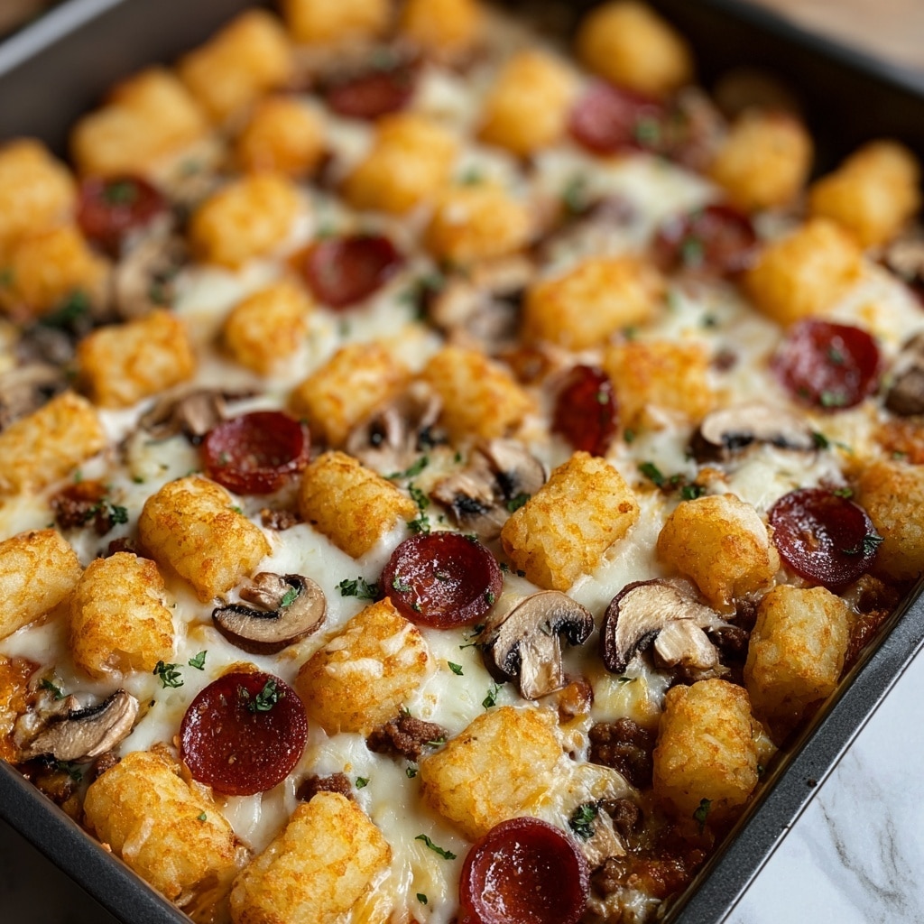 Pizza Tot Casserole Recipe