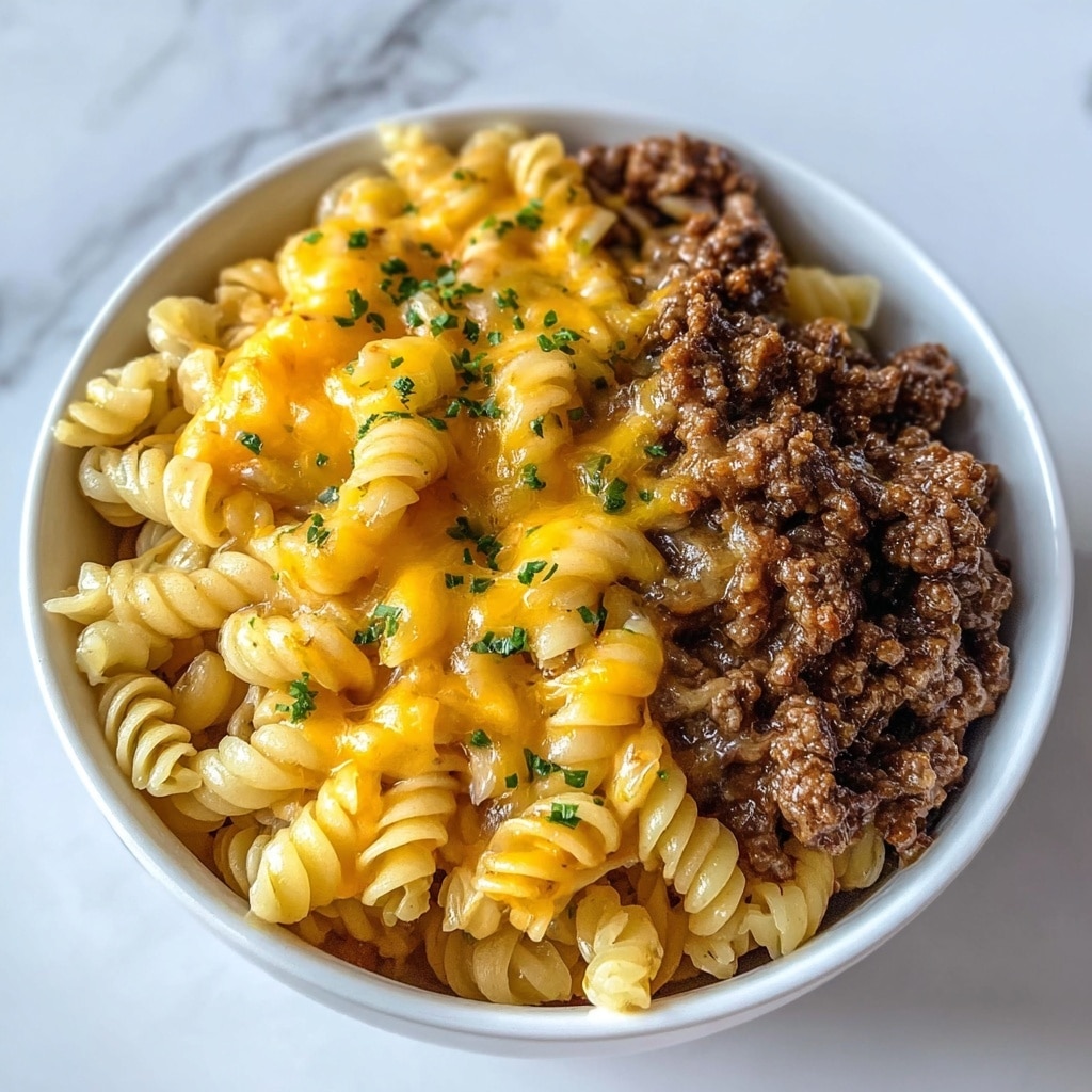 Loaded Cheeseburger Pasta Recipe