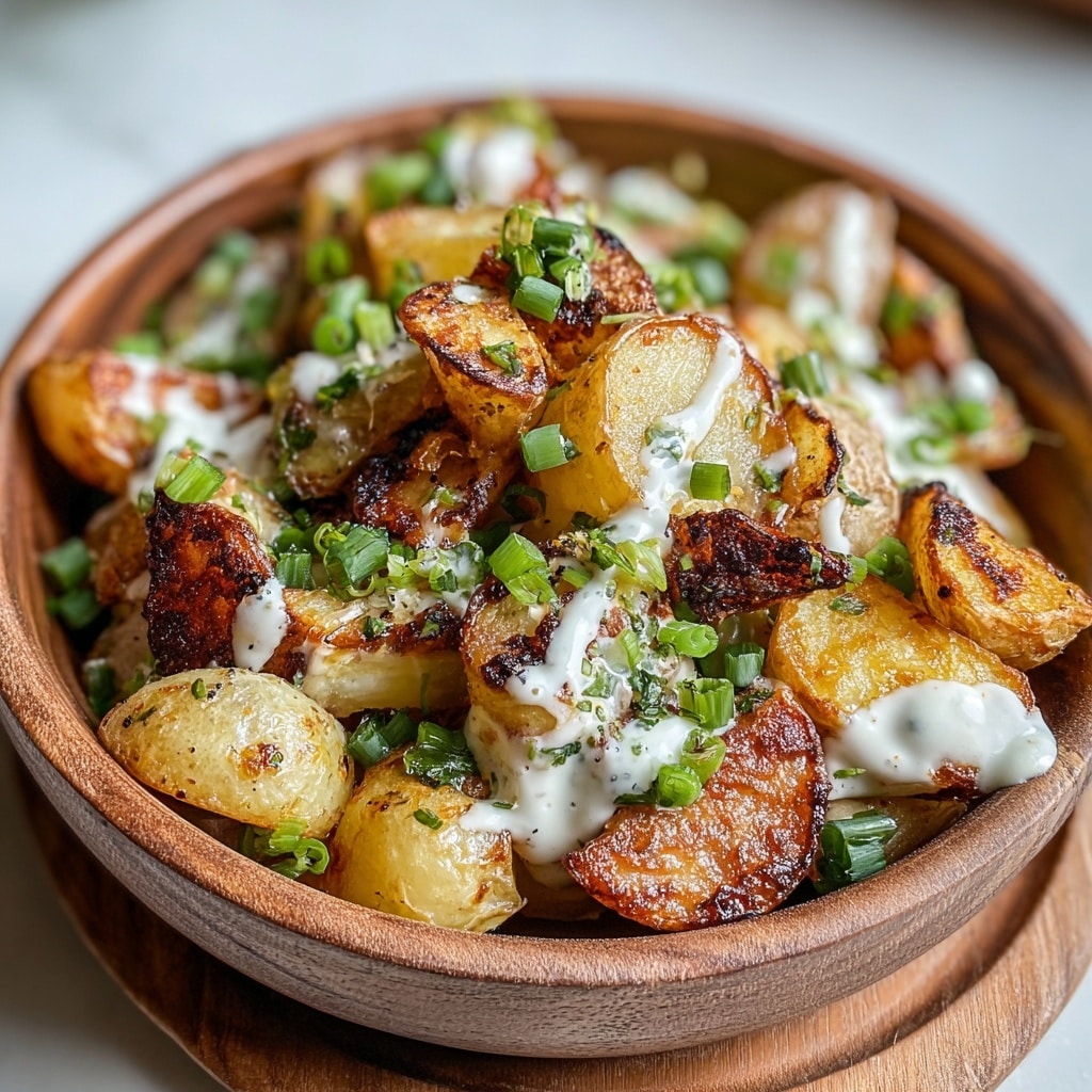 Crispy Smashed Potato Salad Recipe
