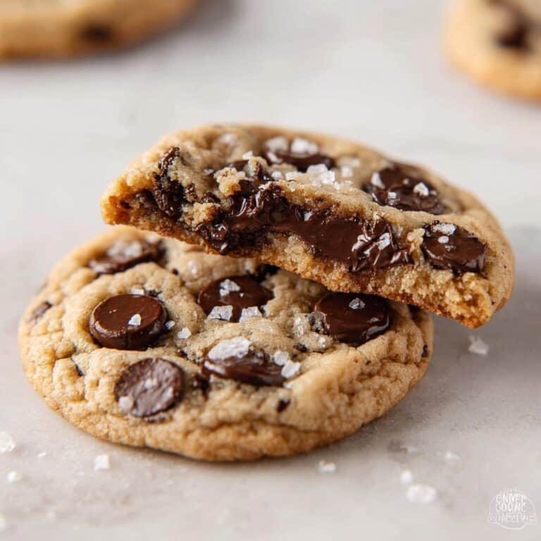 Chewy Chocolate Chip Cookies with Sea Salt Recipe