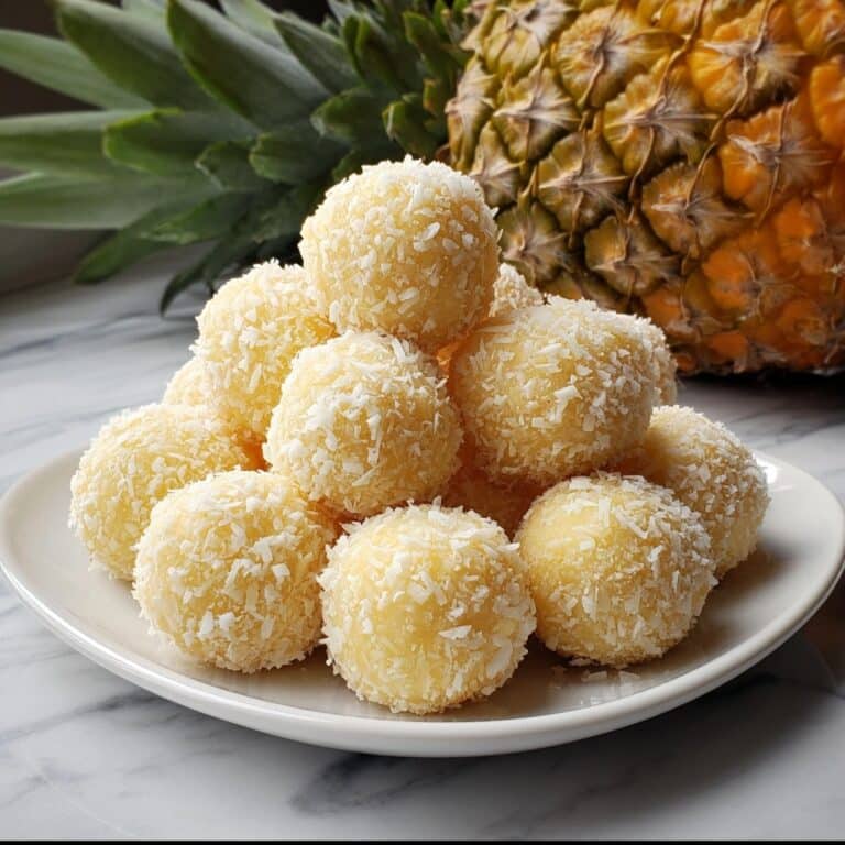 Pineapple Christmas Balls Recipe