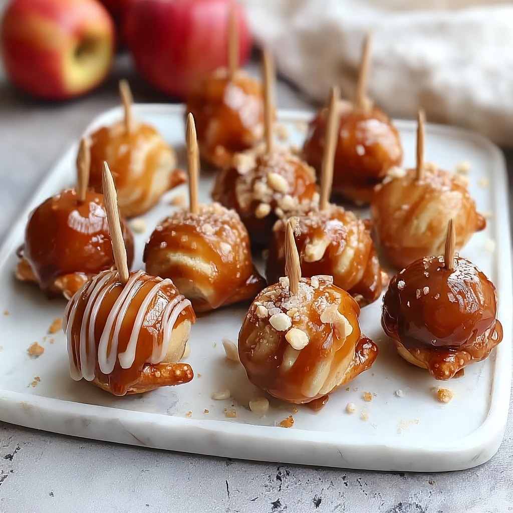 Caramel Apple Pretzel Bites Recipe 5 Caramel Apple Pretzel Bites Recipe - Recipe Image