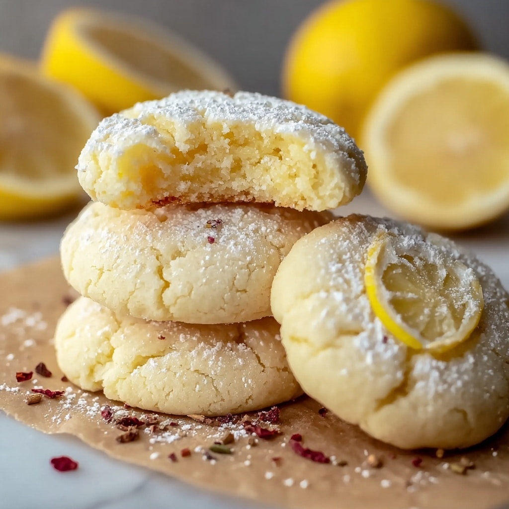 Christmas Soft Lemon Cookies Recipe 5 Christmas Soft Lemon Cookies Recipe - Recipe Image
