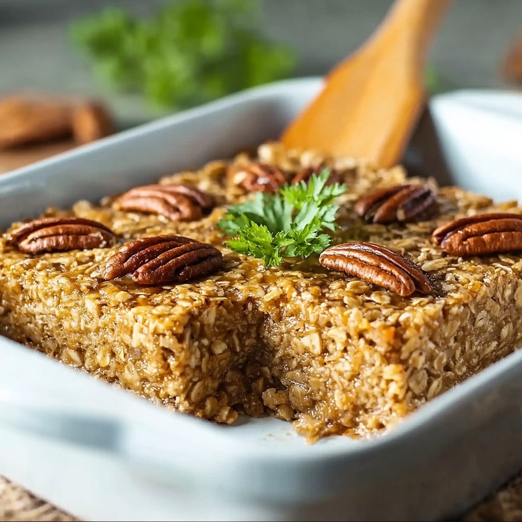 No-Flour, No-Sugar Oatmeal Breakfast Bake Recipe 5 No-Flour, No-Sugar Oatmeal Breakfast Bake Recipe - Recipe Image