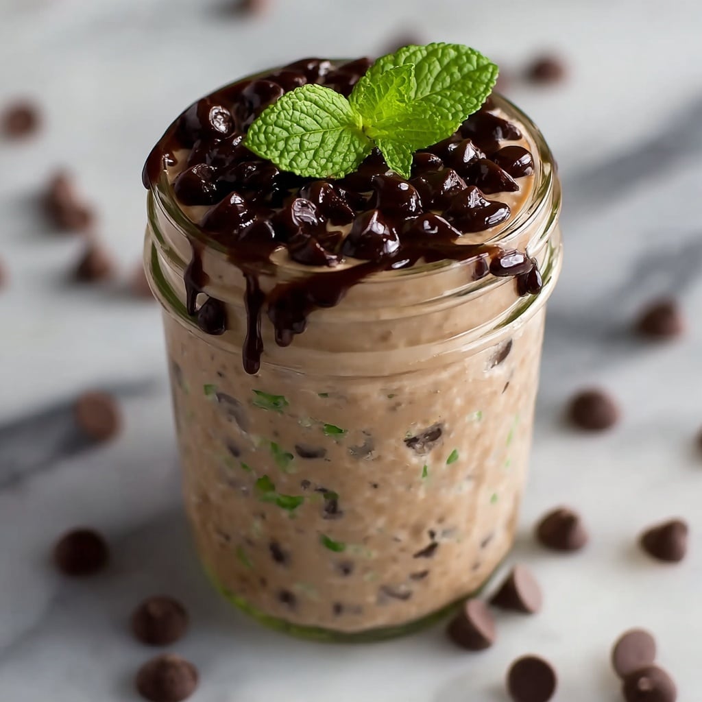 Mint Chocolate Chip Overnight Oats Recipe 5 Mint Chocolate Chip Overnight Oats Recipe - Recipe Image