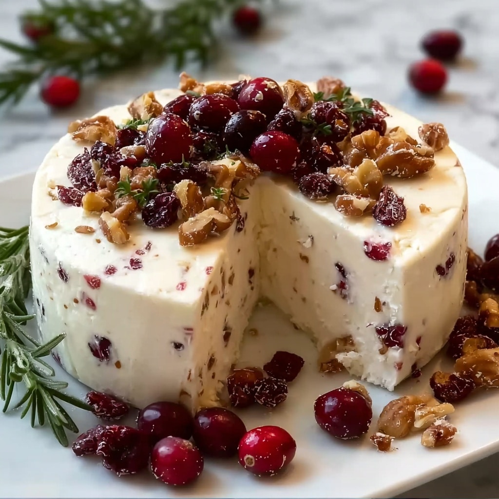 Homemade Vegan Cranberry Cashew Cheese Recipe 5 Homemade Vegan Cranberry Cashew Cheese Recipe - Recipe Image