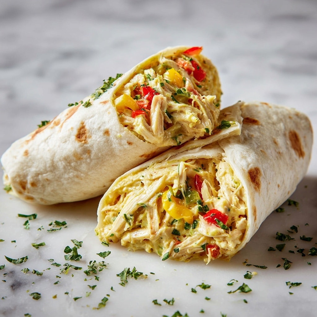 Crispy Chicken Bell Pepper Ranch Burritos Recipe