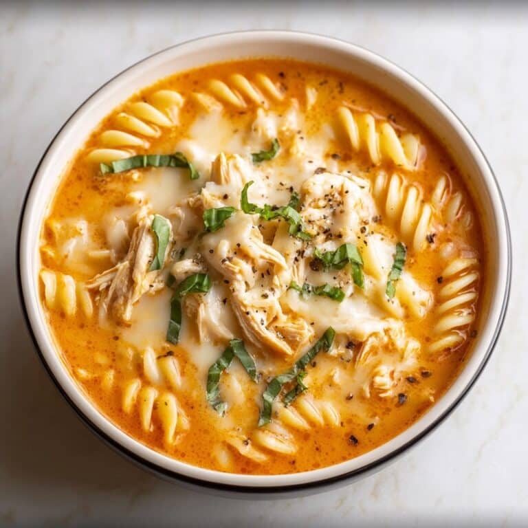 Crockpot Chicken Parmesan Soup Recipe