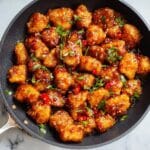 Honey Garlic Chicken Bites Recipe