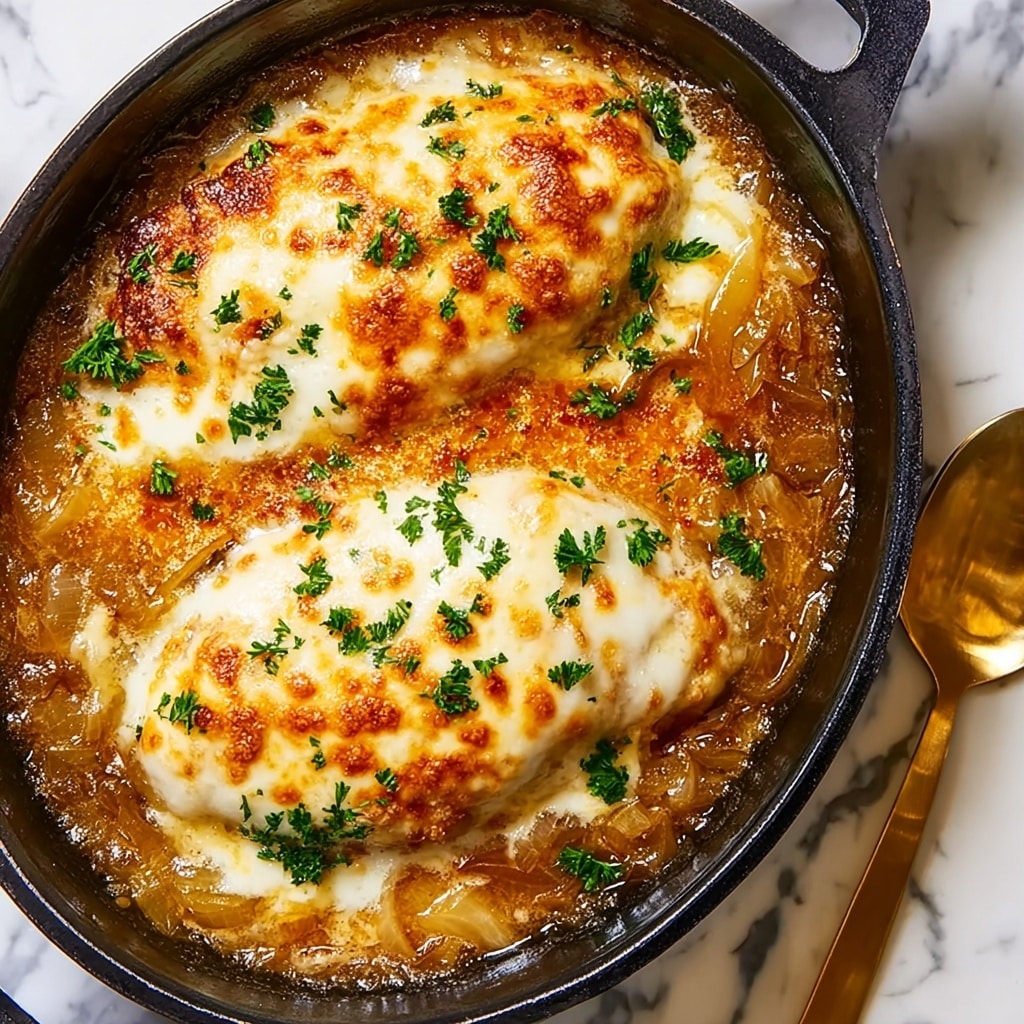 French Onion Chicken Bake Recipe - Recipe Image