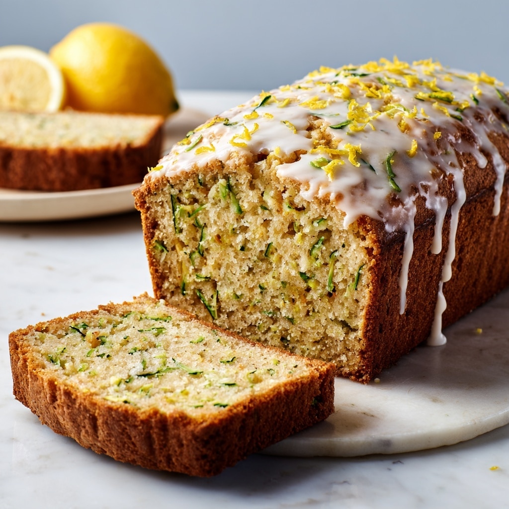 Lemon Yogurt Zucchini Bread Recipe