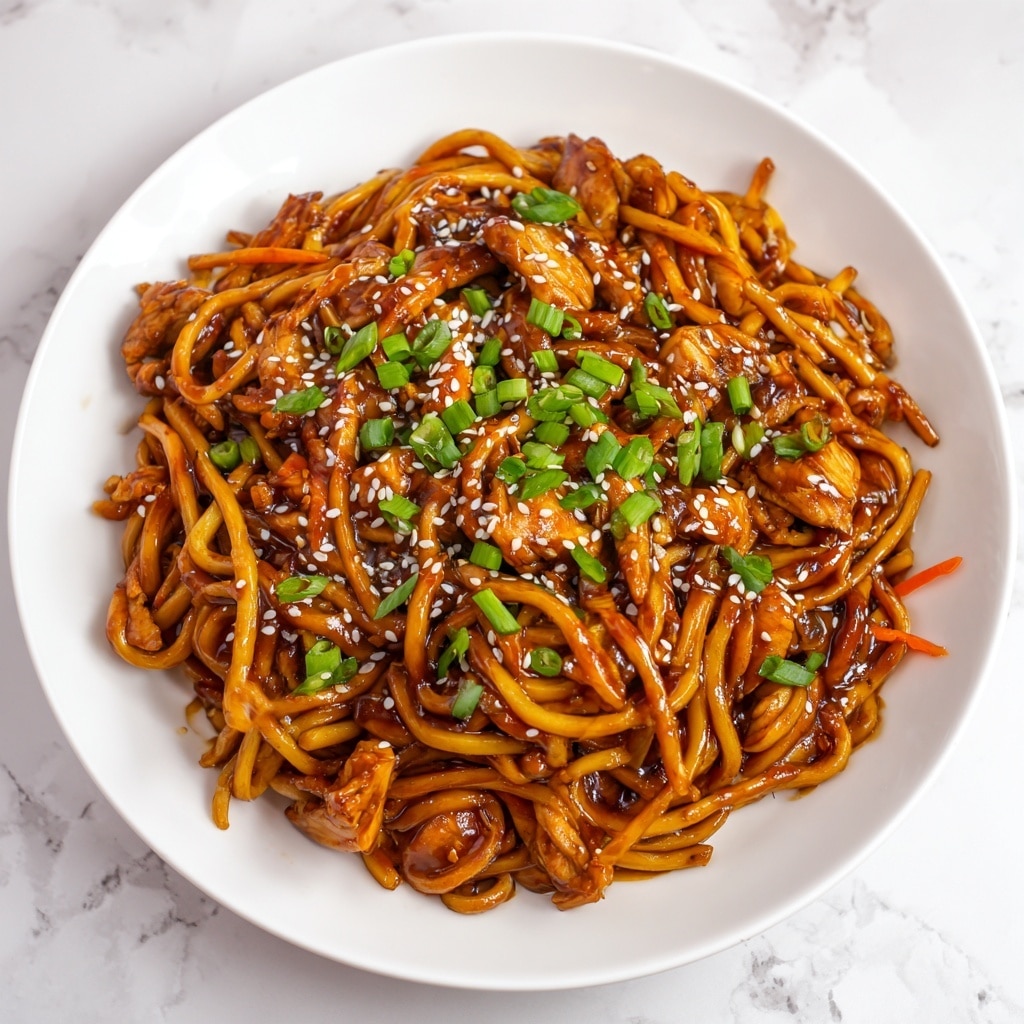 Easy Chicken Lo Mein Recipe - Recipe Image
