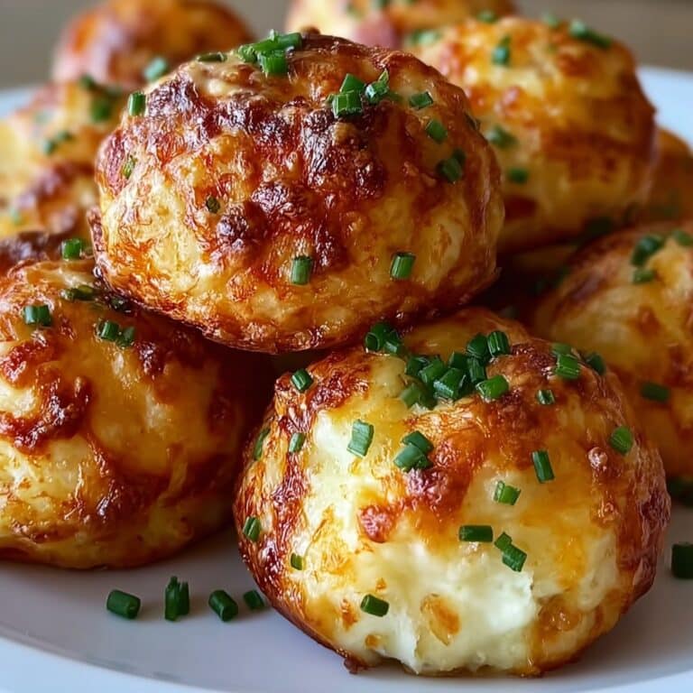 Leftover Mashed Potato Cheese Puffs Recipe