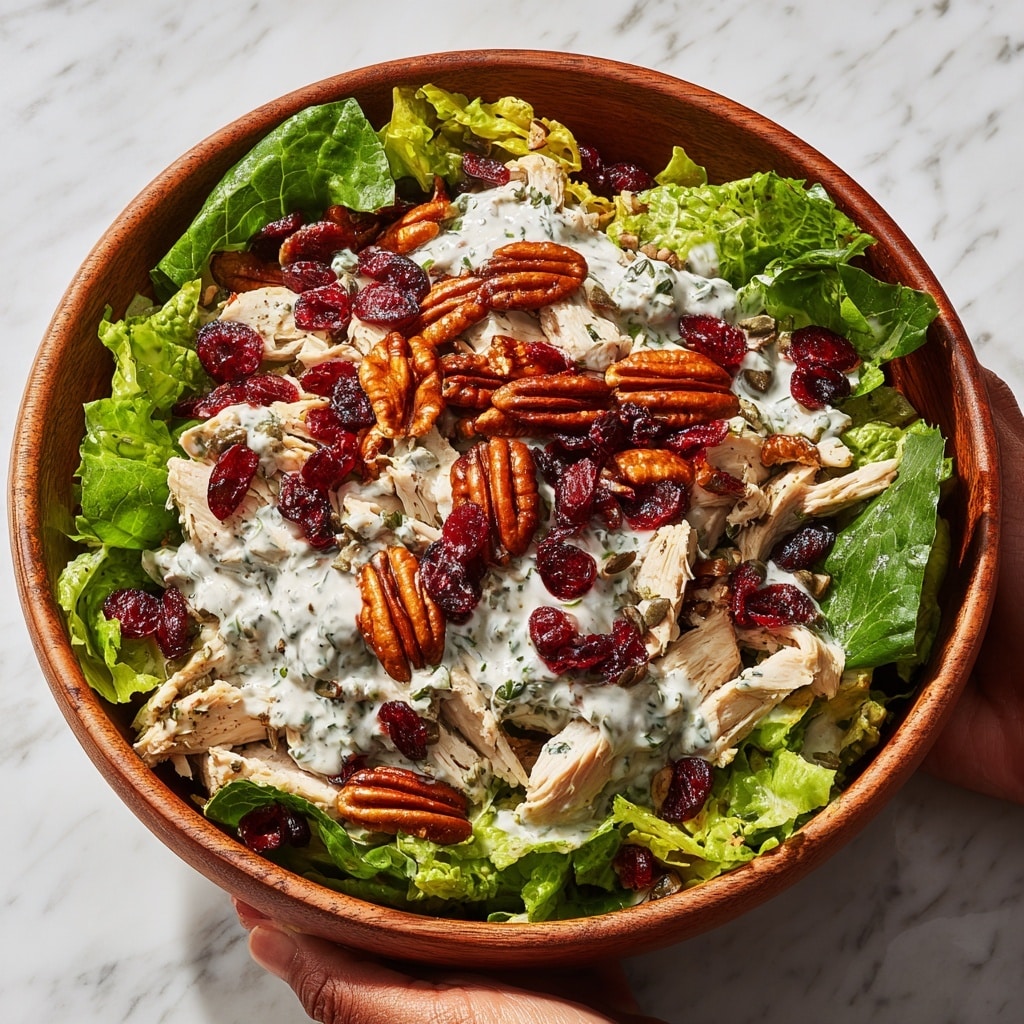 Cranberry Pecan Chicken Salad with Poppy Seed Dressing Recipe - Recipe Image