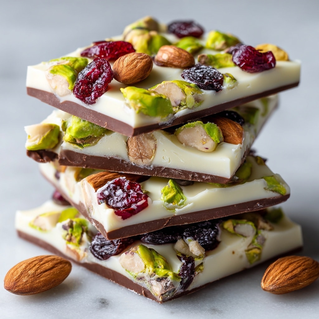 Delightful Pistachio Cranberry Bark Recipe - Recipe Image