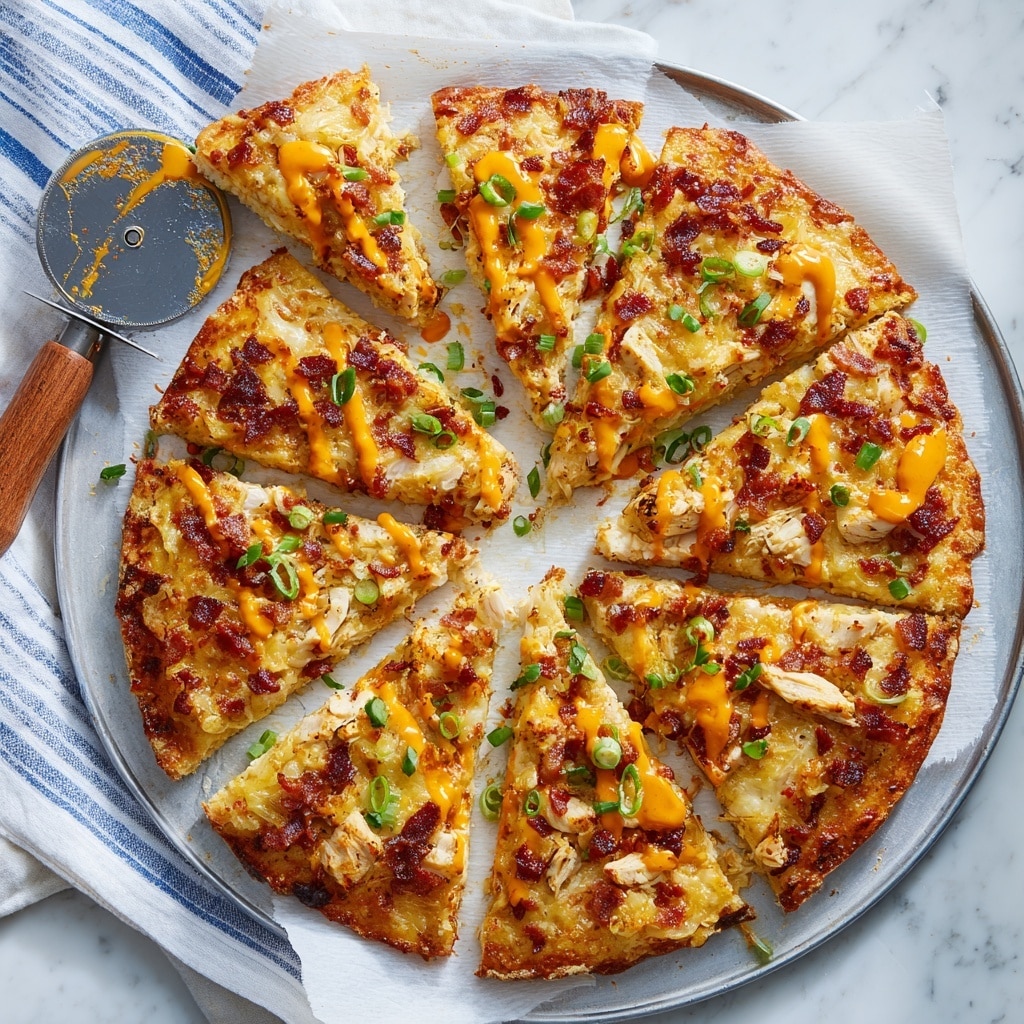 Buffalo Wing Chicken Pizza Recipe - Recipe Image