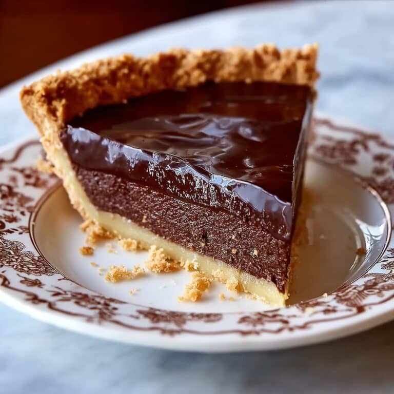 Hot Fudge Pie Recipe