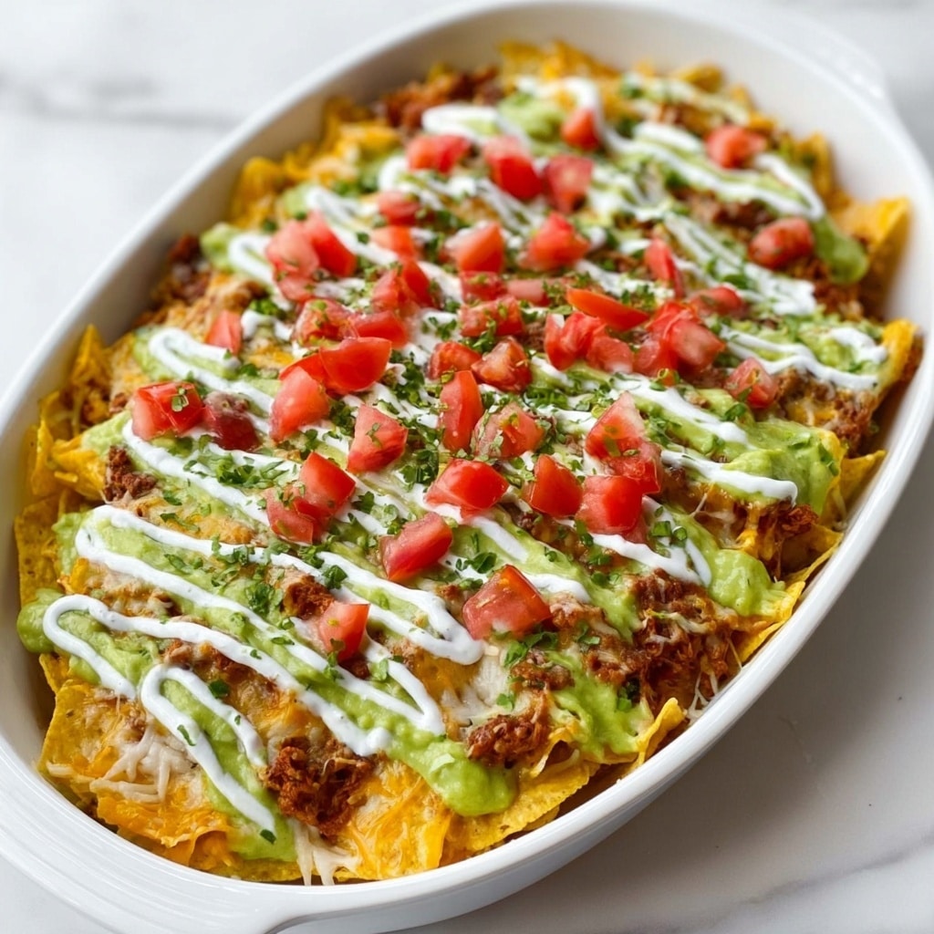 Creamy Chicken Taco Casserole Recipe - Recipe Image