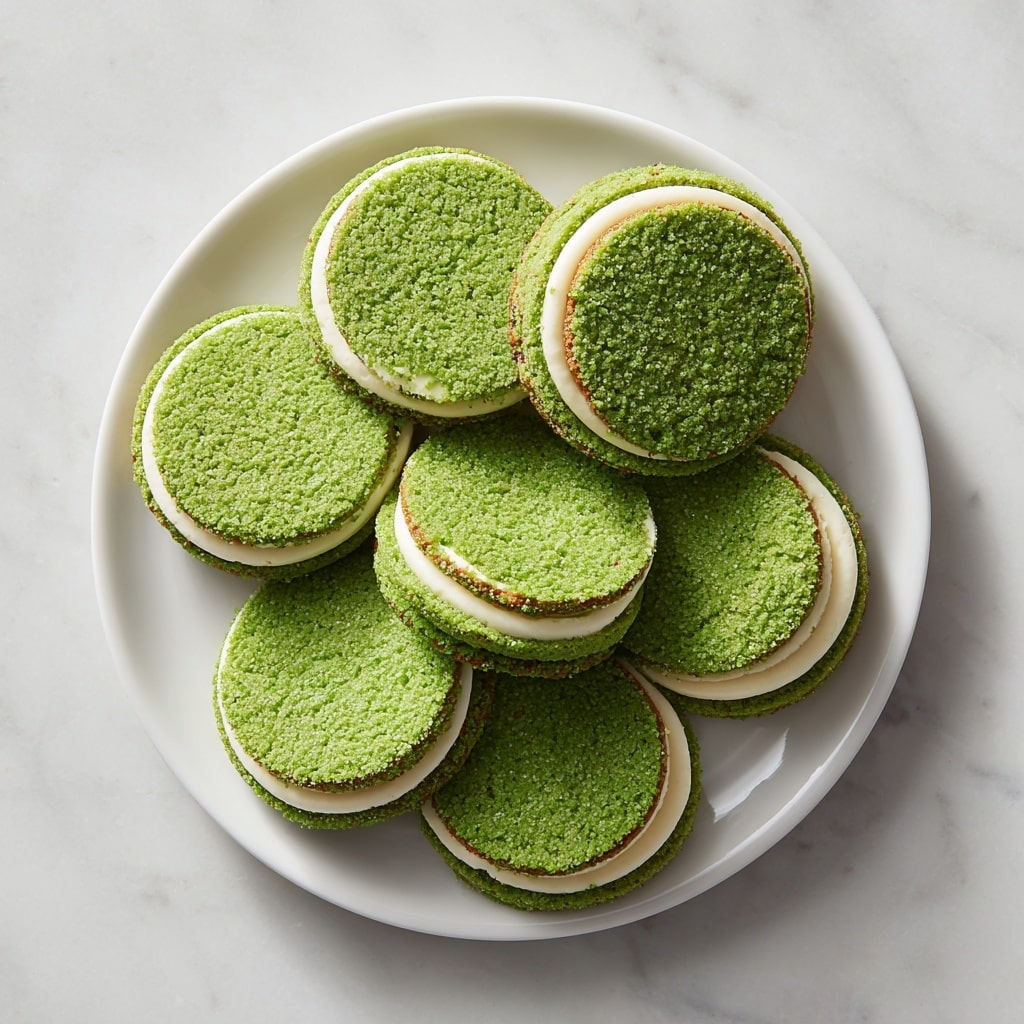 Matcha Sablé Cookies Recipe - Recipe Image