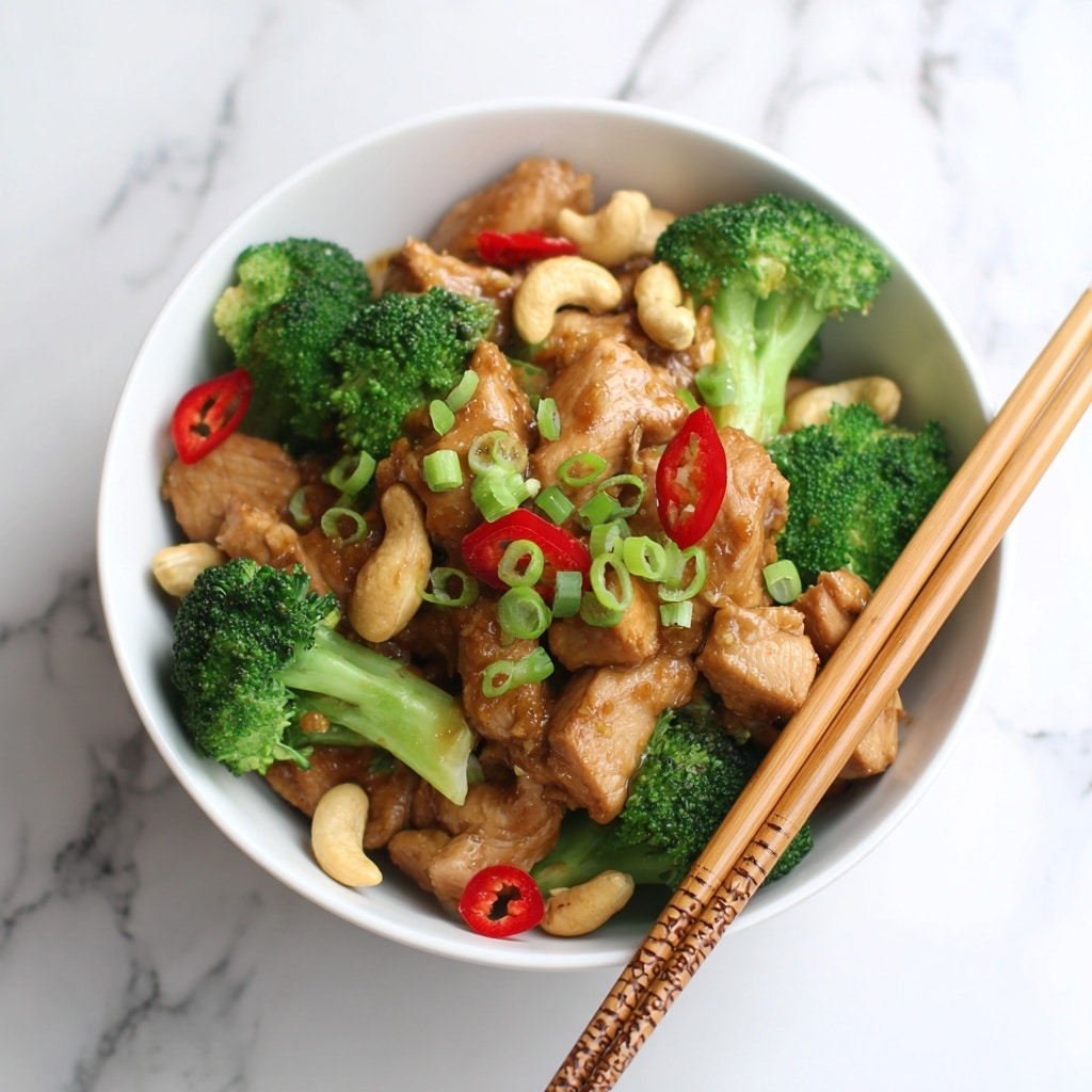 Cashew Chicken Stir Fry Recipe - Recipe Image