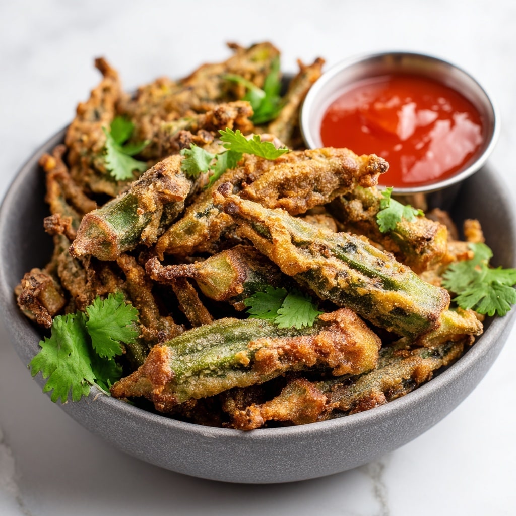 Crispy Okra Fries Recipe - Recipe Image