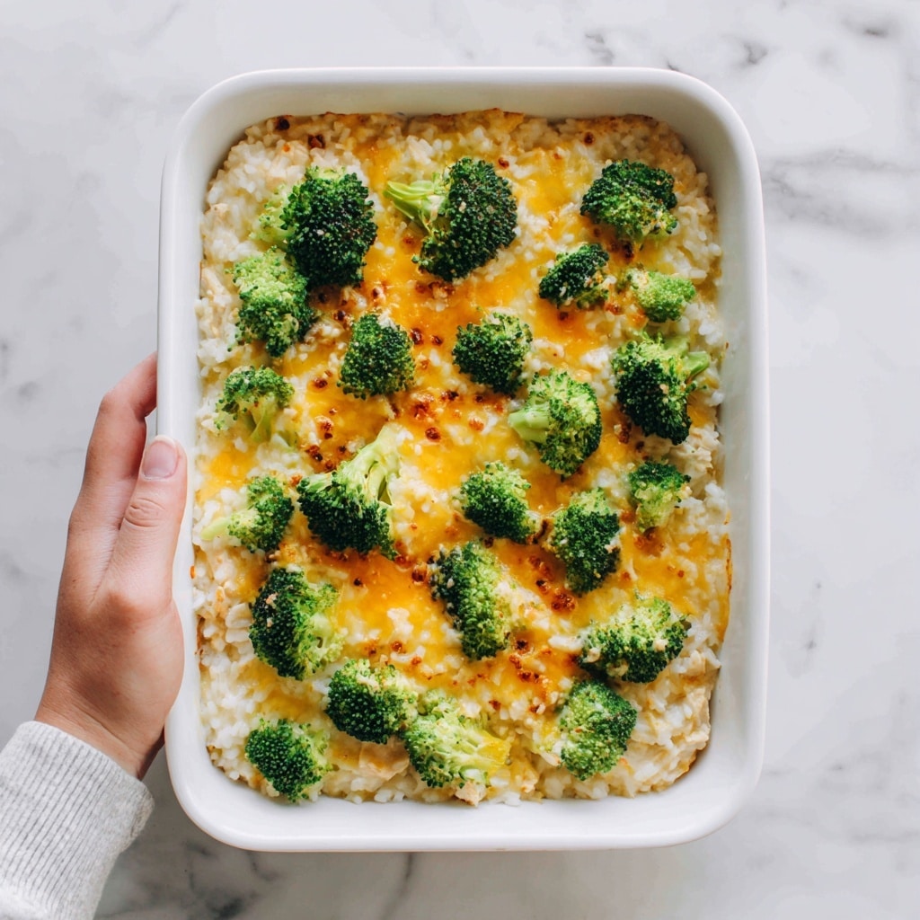 Cheesy Broccoli Rice Casserole Recipe - Recipe Image