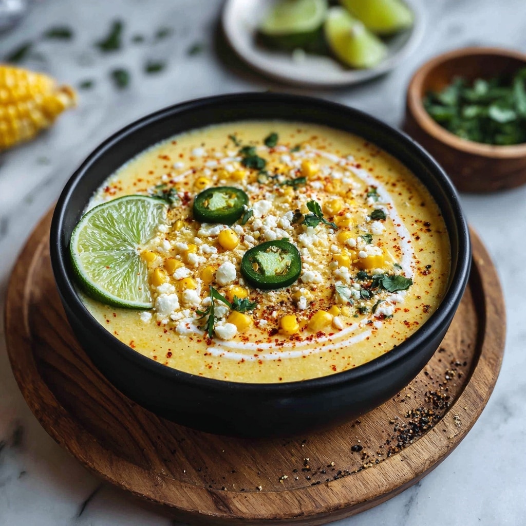 Mexican Street Corn Soup Recipe - Recipe Image