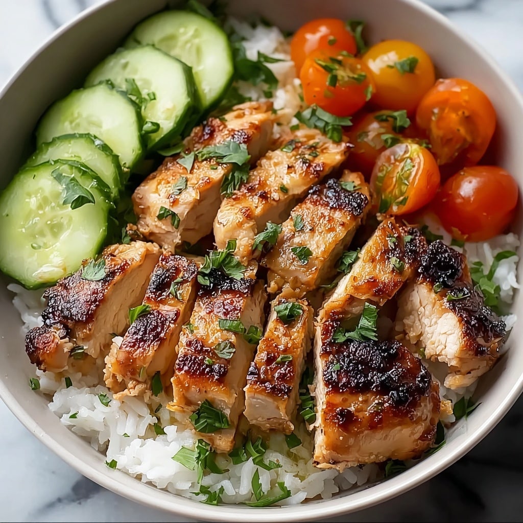 Grilled Chicken Rice Bowl Recipe - Recipe Image
