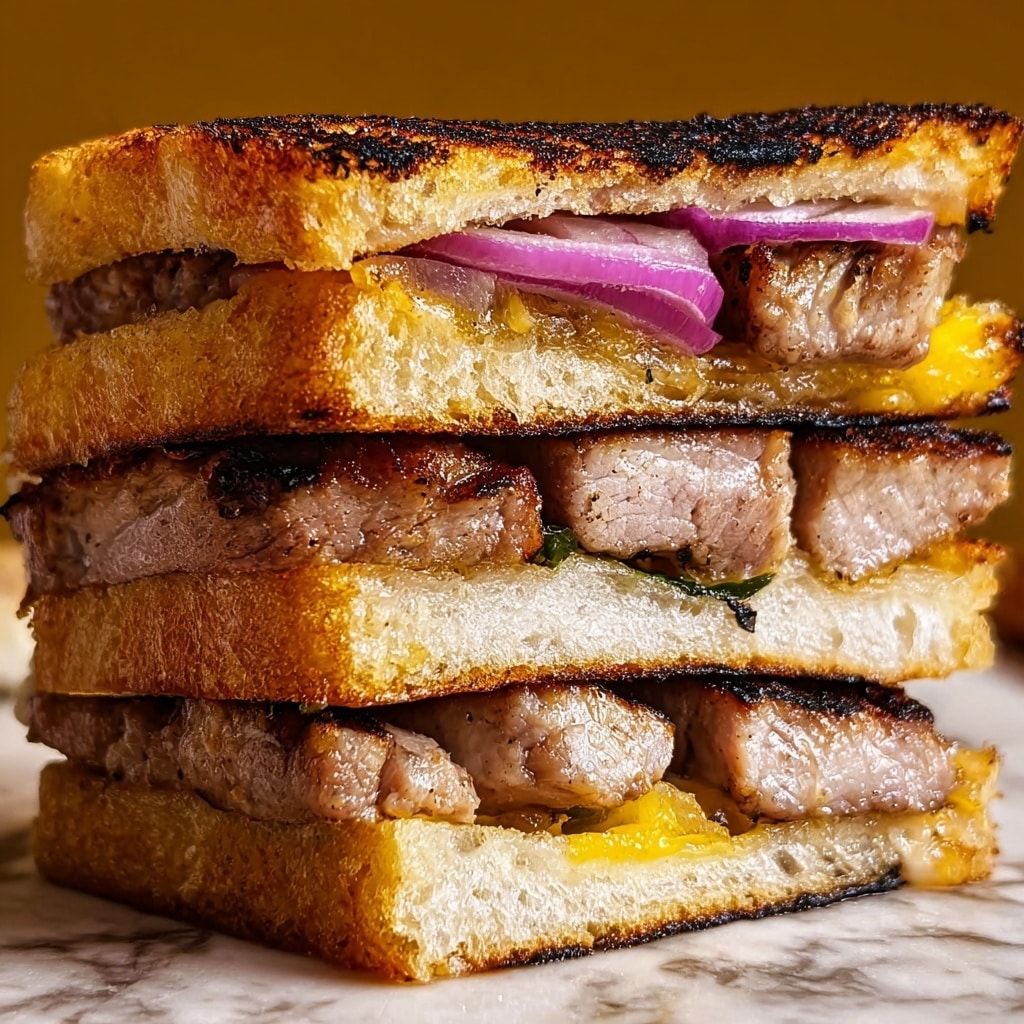 Grilled Mojo Chicken Cuban Sandwich Recipe - Recipe Image