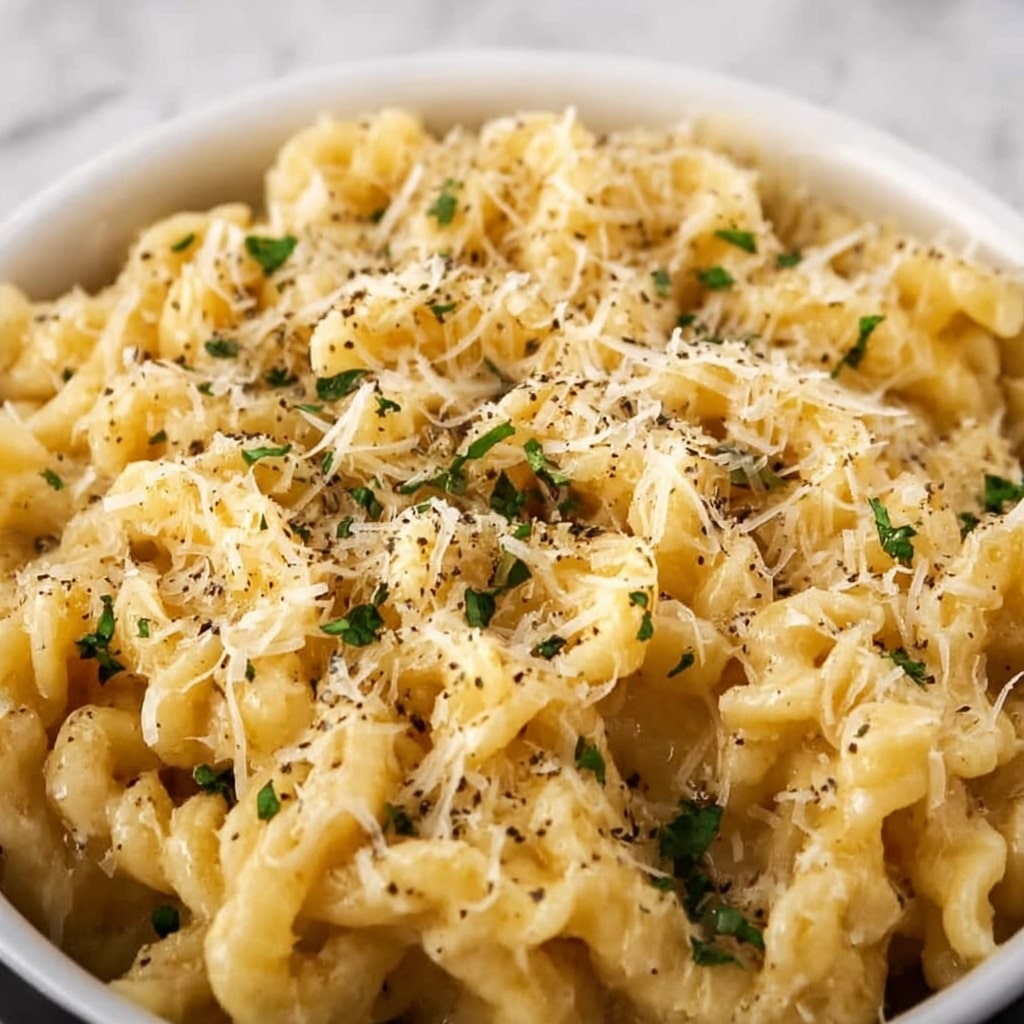 Garlic Bread Pasta Recipe - Recipe Image