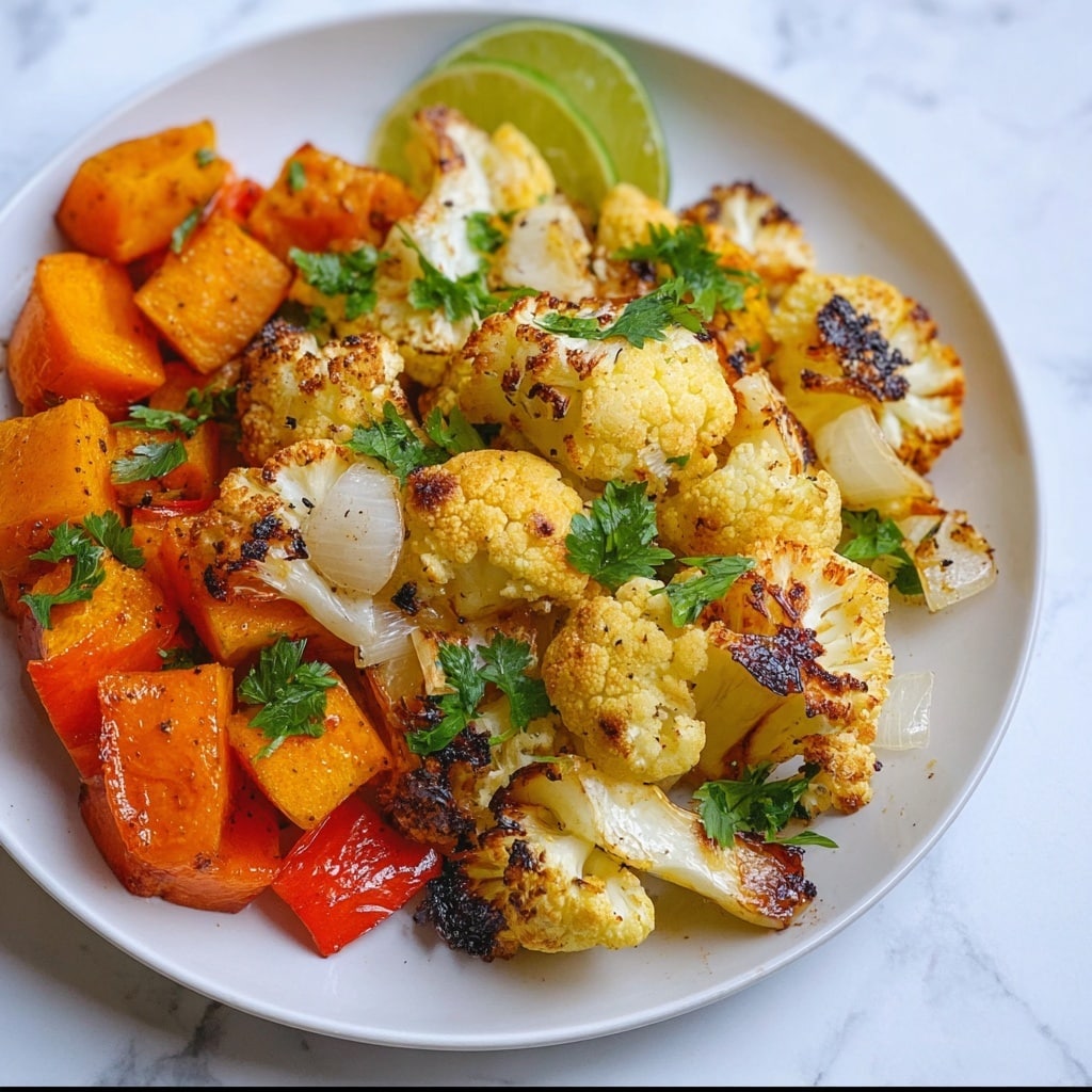 Turmeric Roasted Cauliflower Salad Recipe - Recipe Image