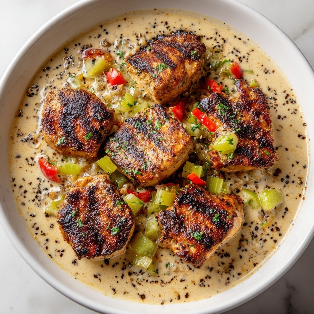 Creamy Pepperoncini Chicken Skillet Recipe - Recipe Image