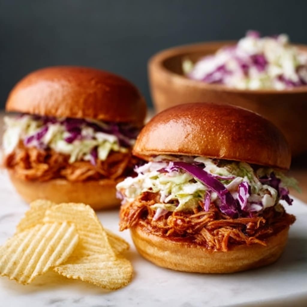 Crockpot BBQ Pulled Chicken Recipe - Recipe Image