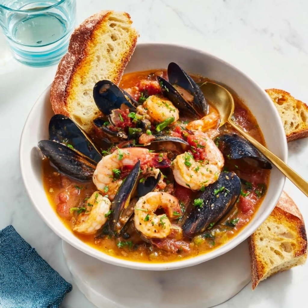 Classic Seafood Cioppino Recipe - Recipe Image