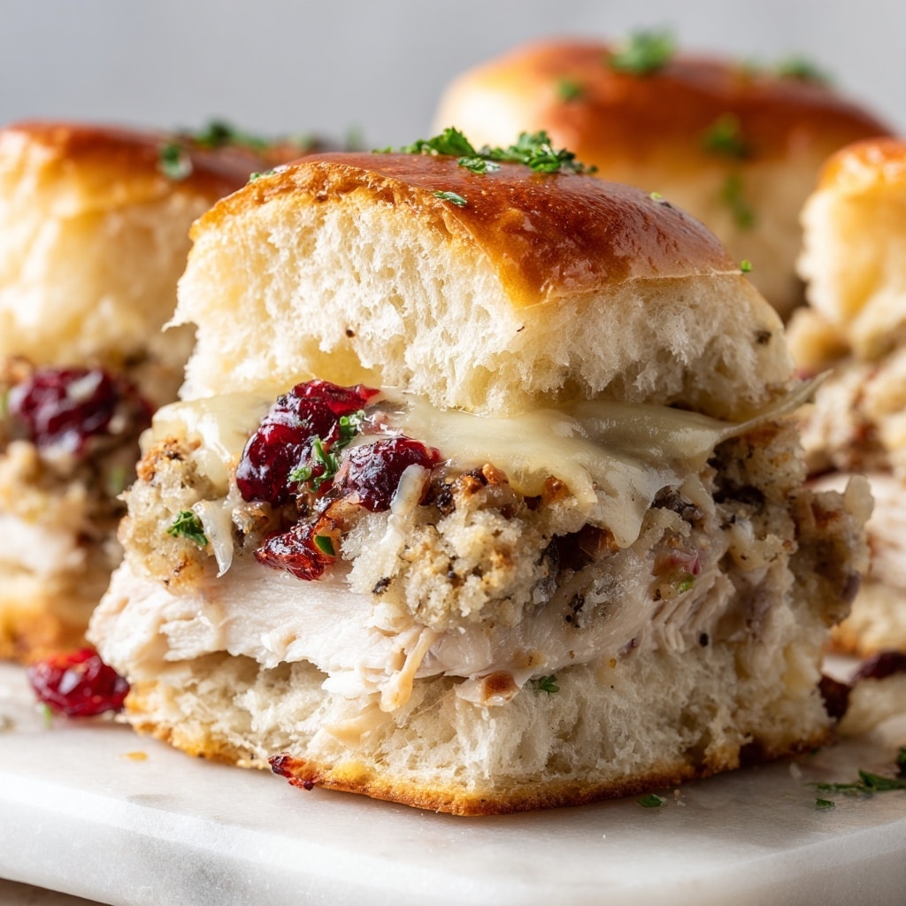 Thanksgiving Turkey Sliders Recipe - Recipe Image