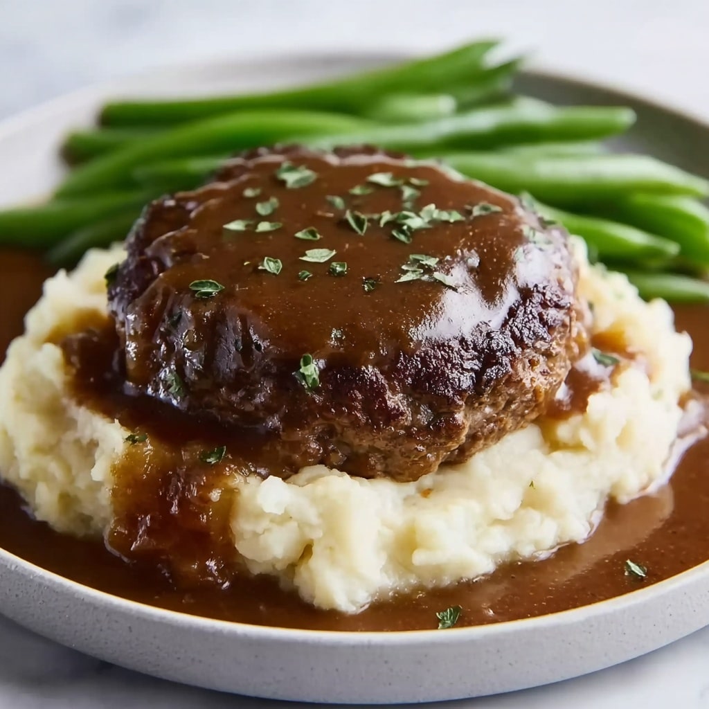 Simple Salisbury Steak Recipe - Recipe Image