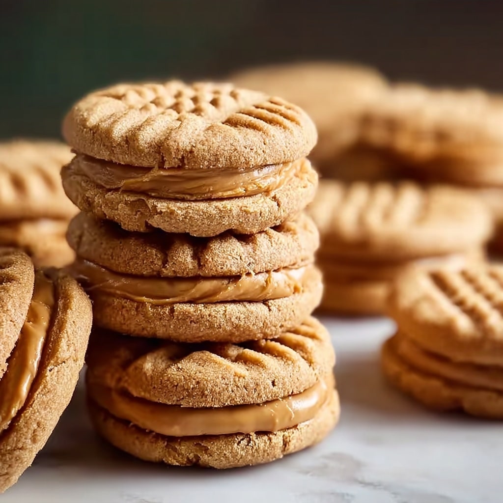 Peanut Butter Sandwich Cookies Recipe - Recipe Image
