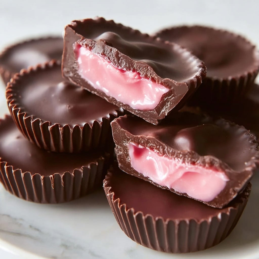 Strawberry Cream Chocolates Recipe - Recipe Image