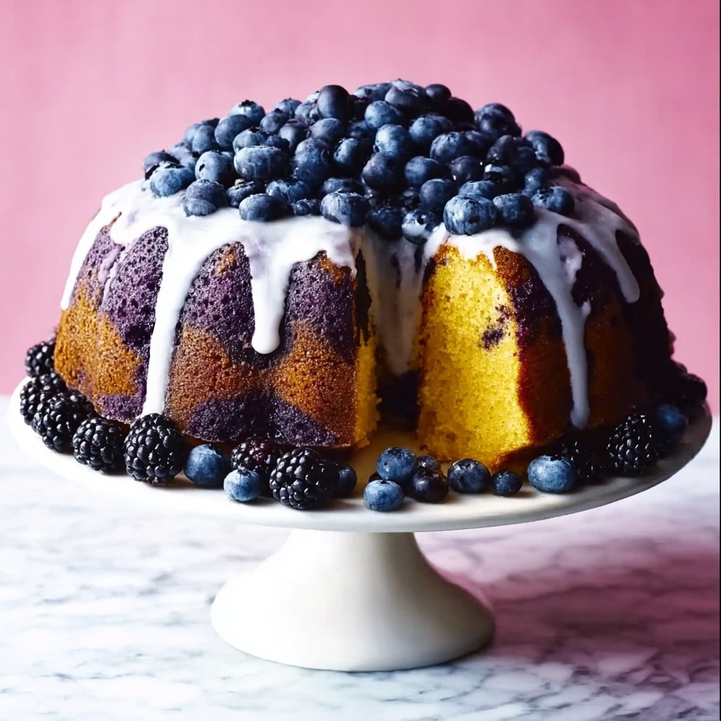 Blueberry Breakfast Bundt Cake Recipe - Recipe Image