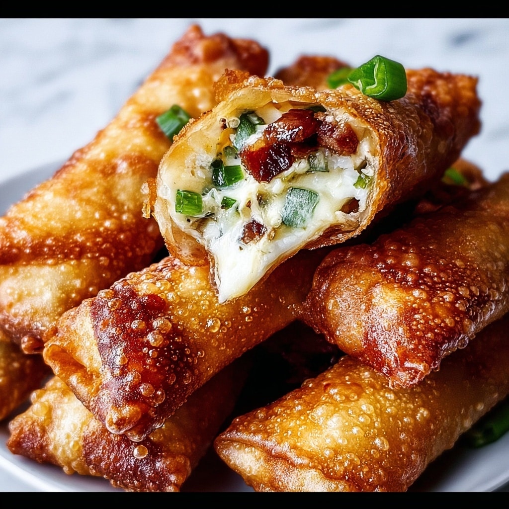 Jalapeno Popper Egg Rolls Recipe - Recipe Image