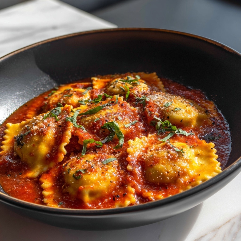 Easy Crockpot Ravioli Lasagna Recipe - Recipe Image