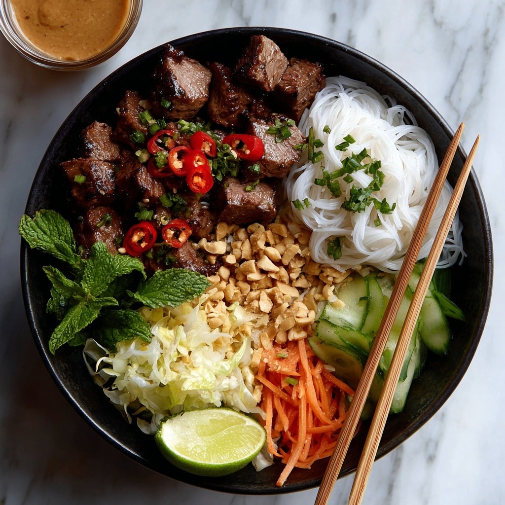 Vietnamese Vermicelli Noodle Salad Recipe