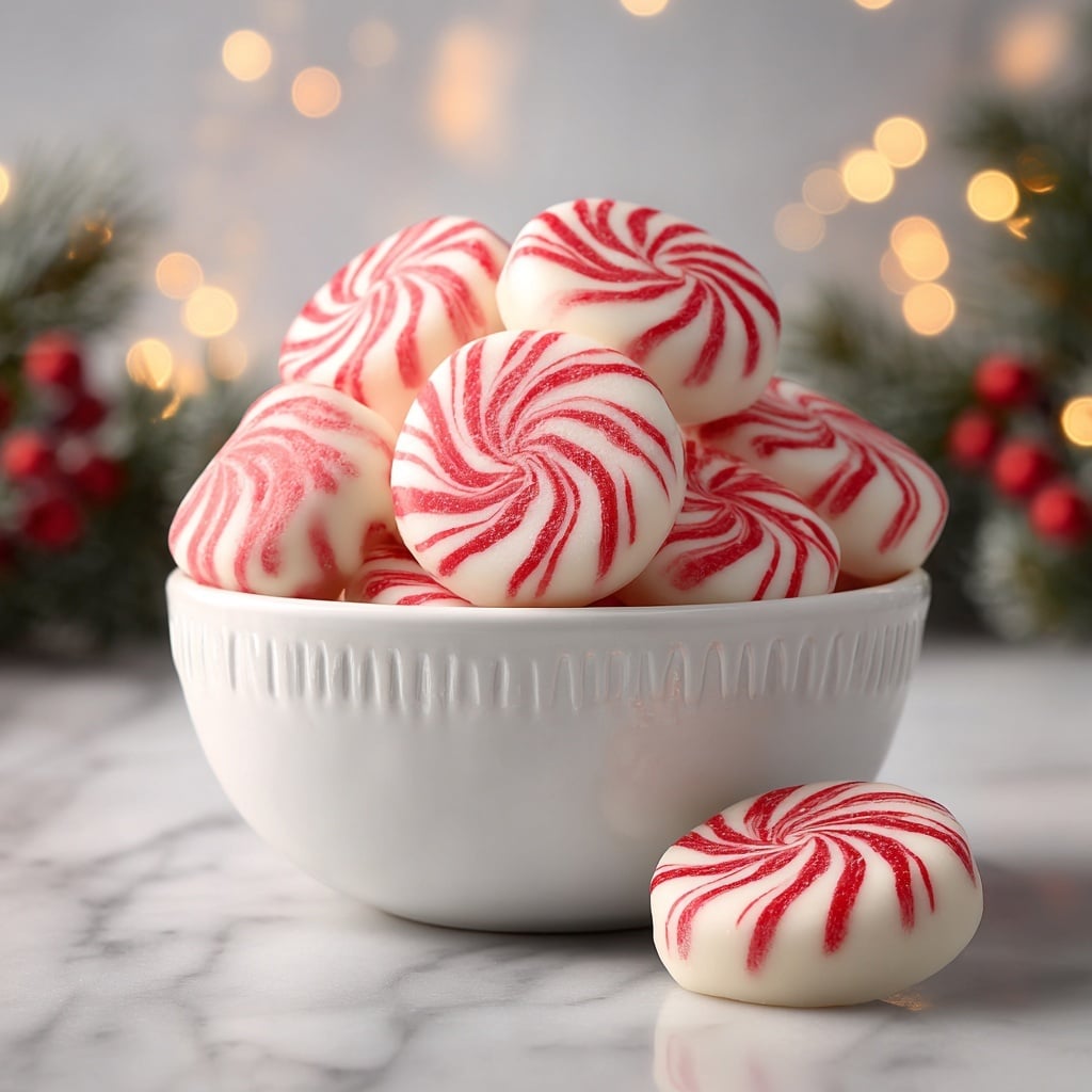 Soft Christmas Peppermints Recipe - Recipe Image