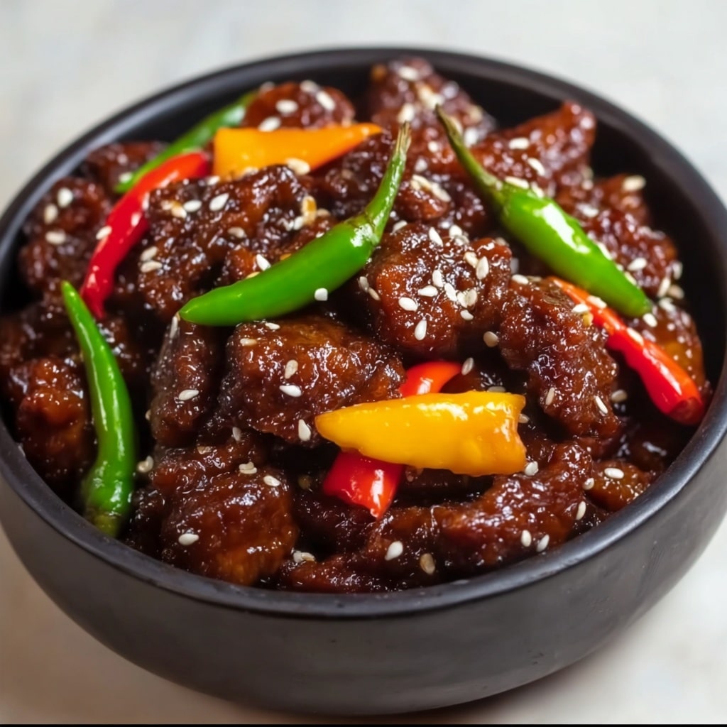 Crispy Chilli Beef: A Spicy Delight Recipe - Recipe Image