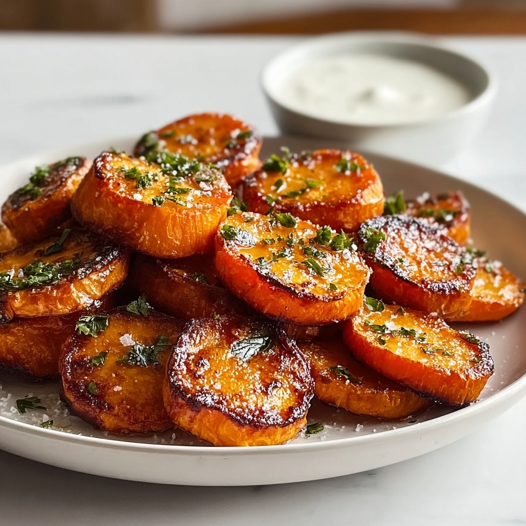 Crispy Smashed Sweet Potatoes Recipe - Recipe Image